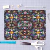 Ecuadoriaans gordelglas tissuepapier (Craft)