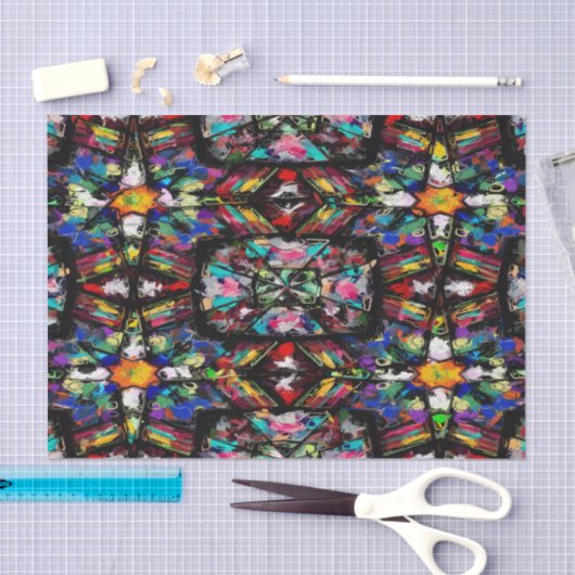 Ecuadoriaans gordelglas tissuepapier (Craft)