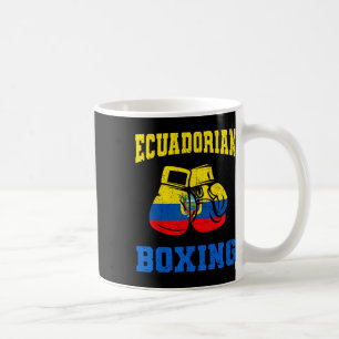 Ecuadoriaanse boxing Ghandschoenen Ecuador Pride B Koffiemok