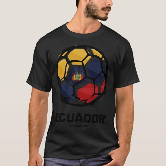 Ecuadoriaanse vlag t-shirt (Voorkant)