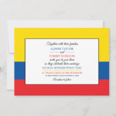 Ecuadoriaanse vlag, vlag van Ecuador bruiloft Kaart (Voorkant)