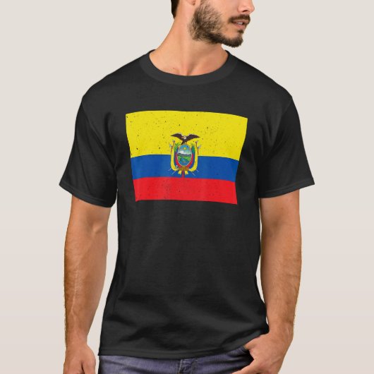 Ecuadorian Ecuador Flag Pride Ecuadorian Flag T-shirt (Voorkant)