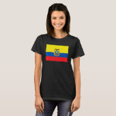 Ecuadorian Ecuador Flag Pride Ecuadorian Flag T-shirt (Voorkant volledig)