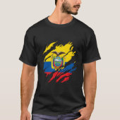 Ecuadorian Flag Ecuador T-shirt (Voorkant)