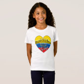 Ecuadorian Girl T-shirt (Voorkant volledig)