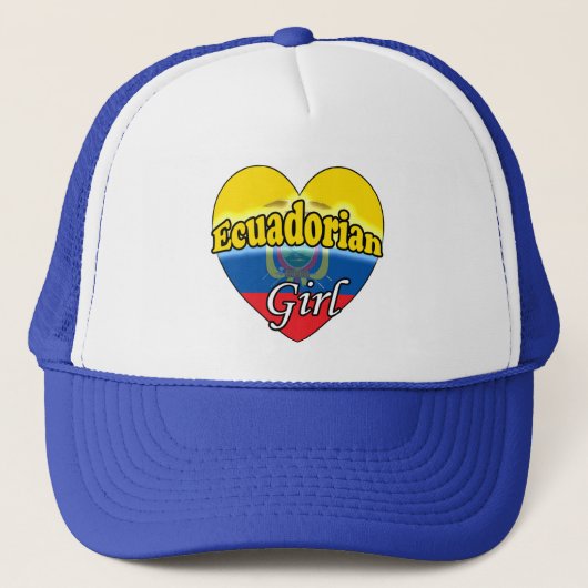 Ecuadorian Girl Trucker Pet (Voorkant)