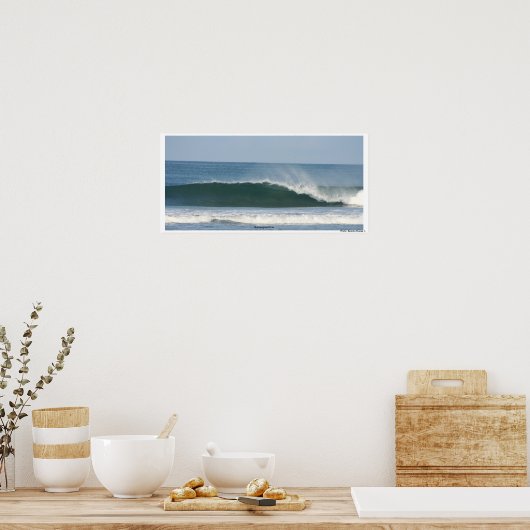 Ecuadorian Wave Poster (Keuken)