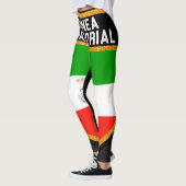 Ecuatoriale vlag van Guinee Leggings (Links)