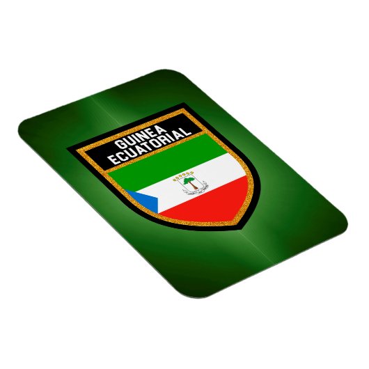 Ecuatoriale vlag van Guinee Magneet (Rechterzijde)