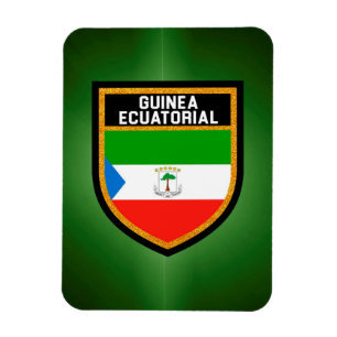 Ecuatoriale vlag van Guinee Magneet