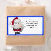 Ecustrarmeure kerst etiket (Insitu)