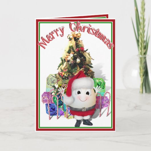 Ecustrarmeure kerst feestdagen kaart (Voorkant)