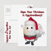 Ecustrarmeure kerst feestdagenkaart (Voorkant / Achterkant)