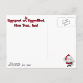 Ecustrarmeure kerst feestdagenkaart (Achterkant)