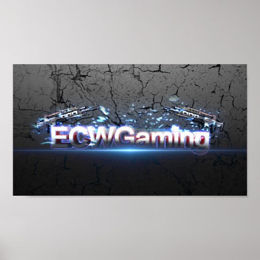 ECWGaming Banner Poster (Voorkant)