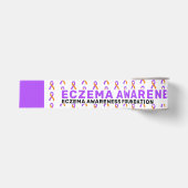 Eczeem Bewustzijnspatroonlint Grosgrain Lint (Voorkant)