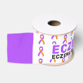 Eczeem Bewustzijnspatroonlint Grosgrain Lint (Spoel)