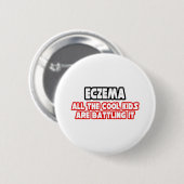 Eczeem...Koel Kinder Ronde Button 5,7 Cm (Voorkant /achterkant)