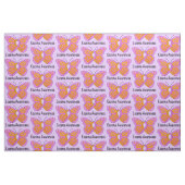 Eczema Awareness Butterfly of Hope Stof (Fat Quarter)