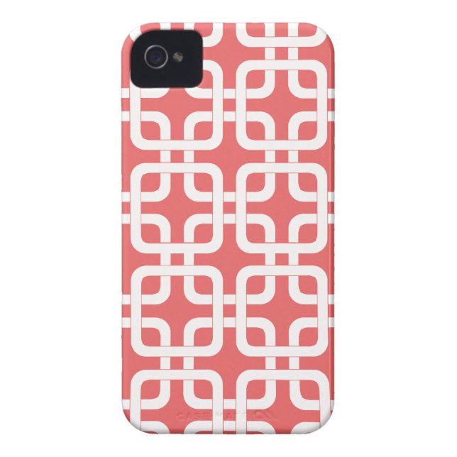 ed6565-coral-pink.jpg Case-Mate iPhone case (Achterkant)