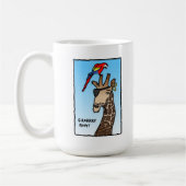 Ed Arrr's piratengiraffe mok. Koffiemok (Links)
