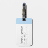 Ed Character Graphic Bagagelabel (Achterkant verticaal)