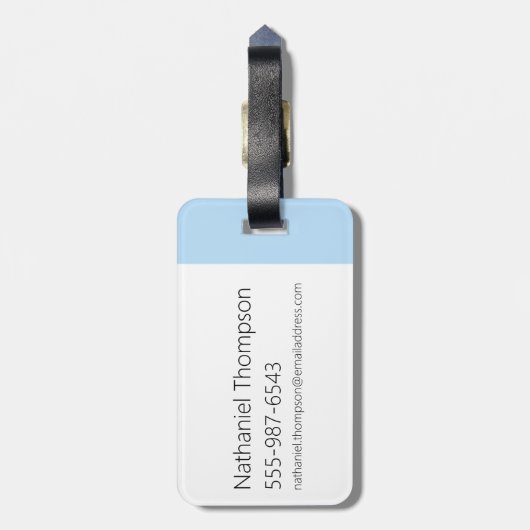 Ed Character Graphic Bagagelabel (Achterkant verticaal)