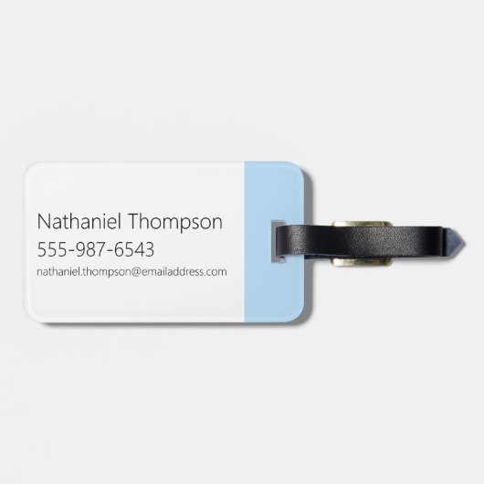 Ed Character Graphic Bagagelabel (Achterkant horizontaal)