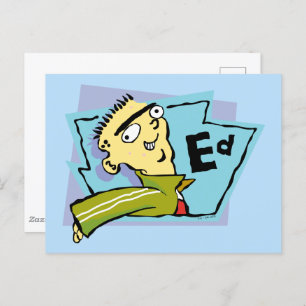 Ed Character Graphic Briefkaart