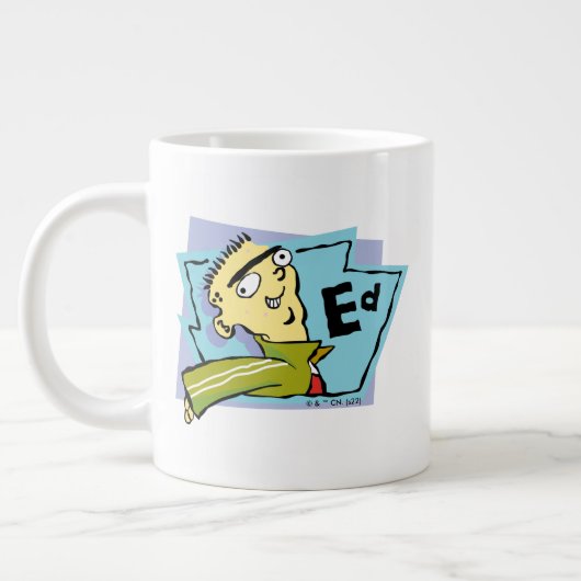 Ed Character Graphic Grote Koffiekop (Links)