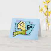 Ed Character Graphic Kaart (Gele Bloem)
