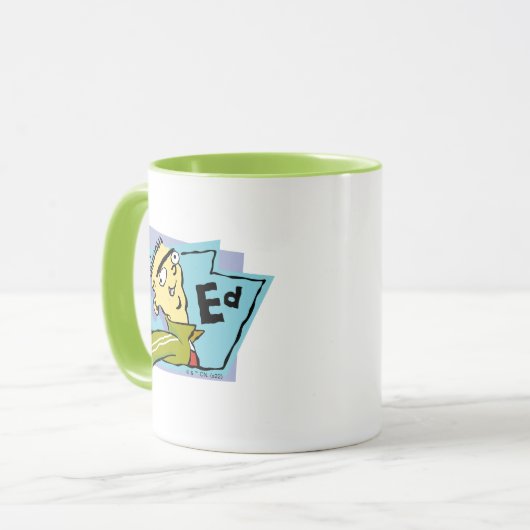 Ed Character Graphic Mok (Voorkant links)