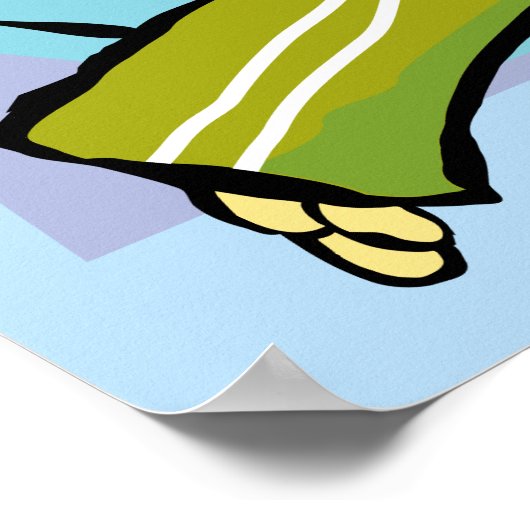 Ed Character Graphic Poster (Hoek)