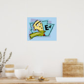 Ed Character Graphic Poster (Keuken)