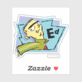 Ed Character Graphic Sticker (Vel)