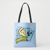 Ed Character Graphic Tote Bag (Voorkant)