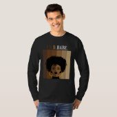 ED d Babe EdD Doctorate Degree of Education Black  T-shirt (Voorkant volledig)