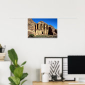 Ed-Deu, tempel, Petra, Jordanië Poster (Thuiskantoor)