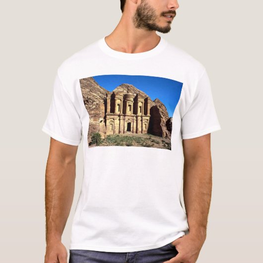 Ed-Deu, tempel, Petra, Jordanië T-shirt (Voorkant)