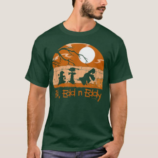 Ed, Edd in Eddy Haunted Sunset Silhouette Group T-shirt