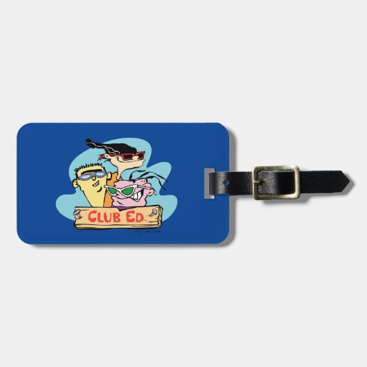 Ed, Edd, n Eddy - Club Ed Bagagelabel (Voorkant horizontaal)
