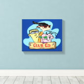 Ed, Edd, n Eddy - Club Ed Canvas Afdruk (Insitu (Houten vloer))