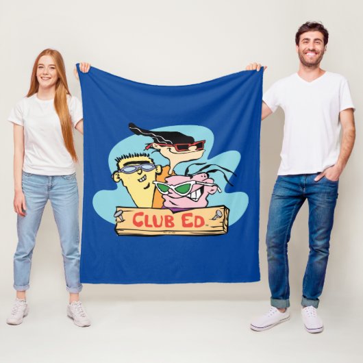 Ed, Edd, n Eddy - Club Ed Fleece Deken (In situ)