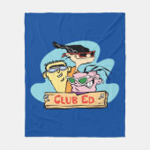 Ed, Edd, n Eddy - Club Ed Fleece Deken (Voorkant)