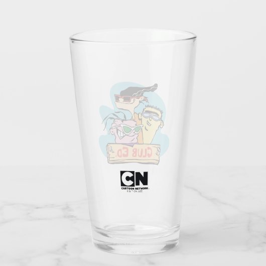 Ed, Edd, n Eddy - Club Ed Glas (Achterkant)