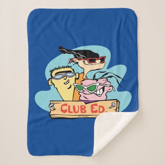 Ed, Edd, n Eddy - Club Ed Sherpa Deken (Voorkant)