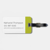 Ed, Edd, n Eddy Dollar Bill Bagagelabel (Achterkant horizontaal)