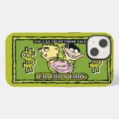 Ed, Edd, n Eddy Dollar Bill iPhone Hoesje (Achterkant horizontaal)