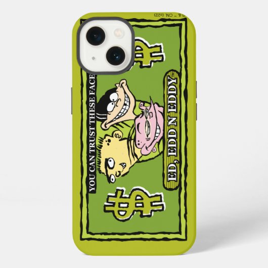 Ed, Edd, n Eddy Dollar Bill iPhone Hoesje (Achterkant)