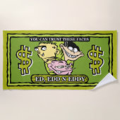 Ed, Edd, n Eddy Dollar Bill Strandlaken (Voorkant)